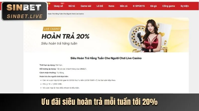 Hoàn trả và thưởng nạp lại K9BET Login